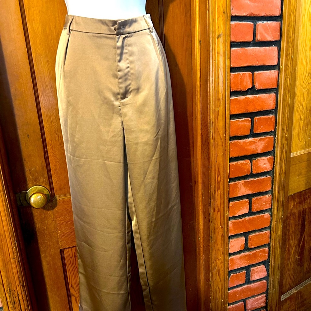 Ladies Satin Pants